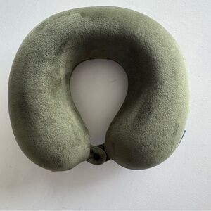 Brookstone Olive Neck Pillow
